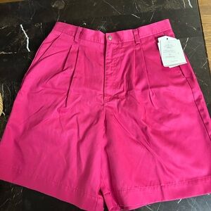Liz Claiborne Vibrant Pink Women's Bermudas